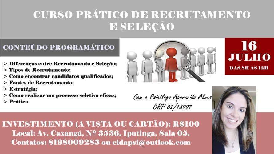 Curso Prático de Recrutamento e Seleção