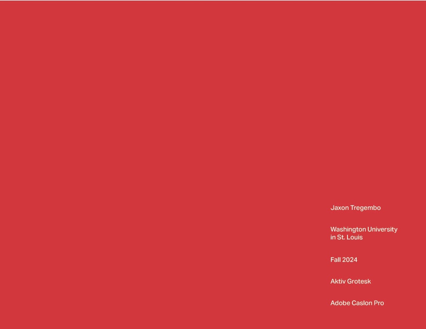 Book layout design