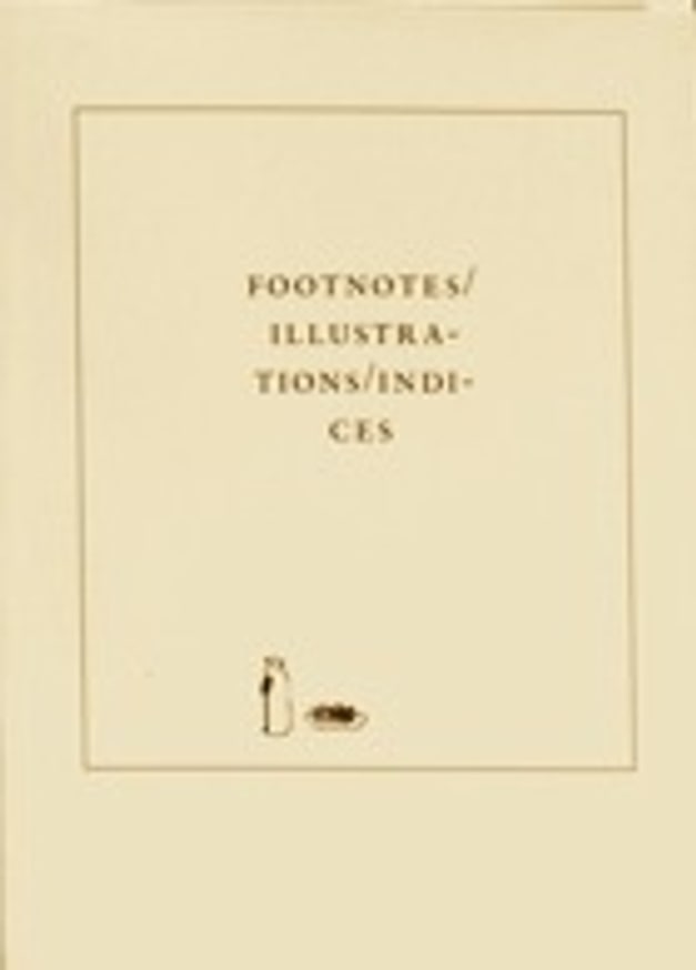 Footnotes / Illustrations / Indices
