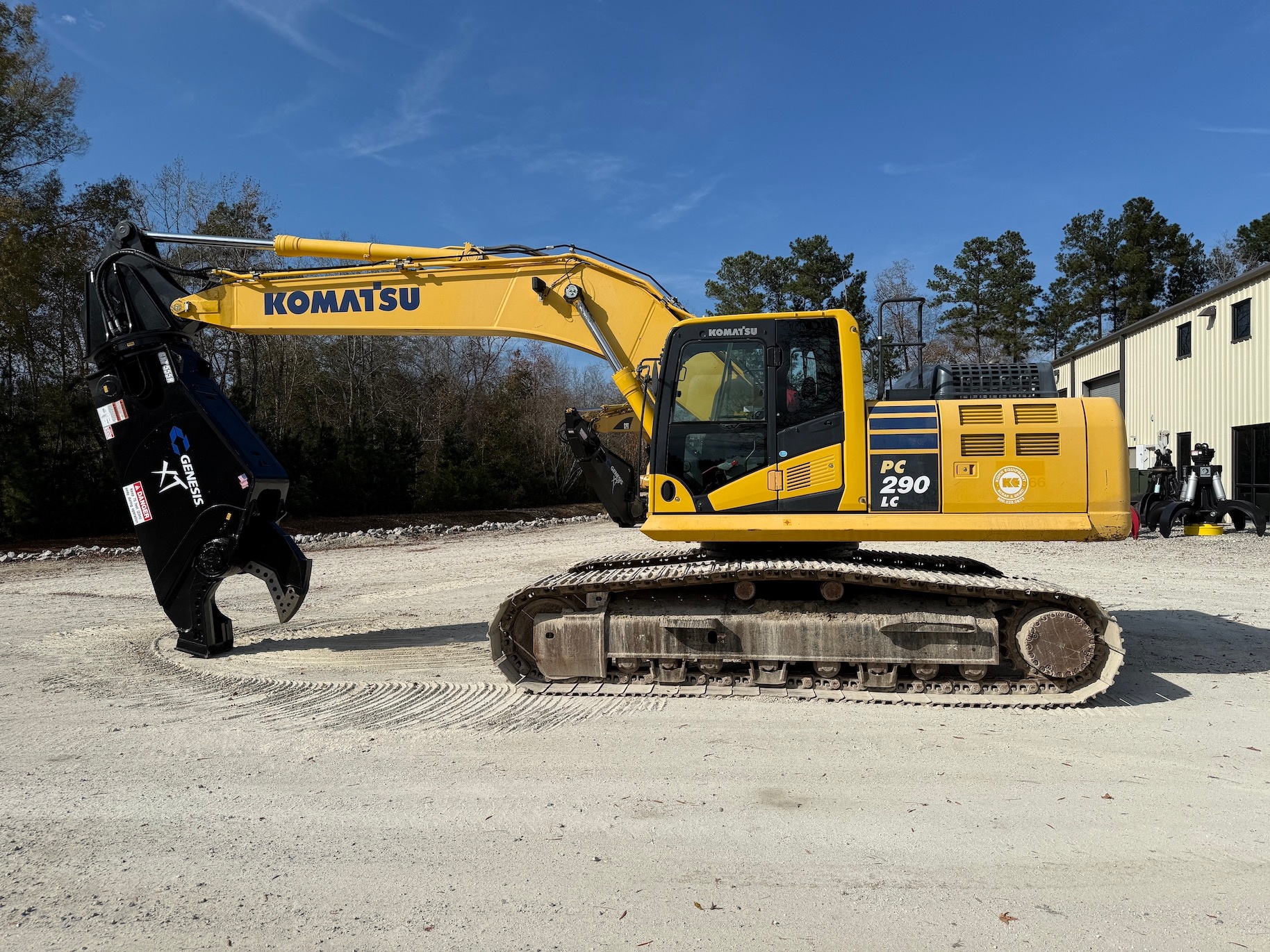 Used 2019 Komatsu PC290 LC-11 w/ Shear For Sale