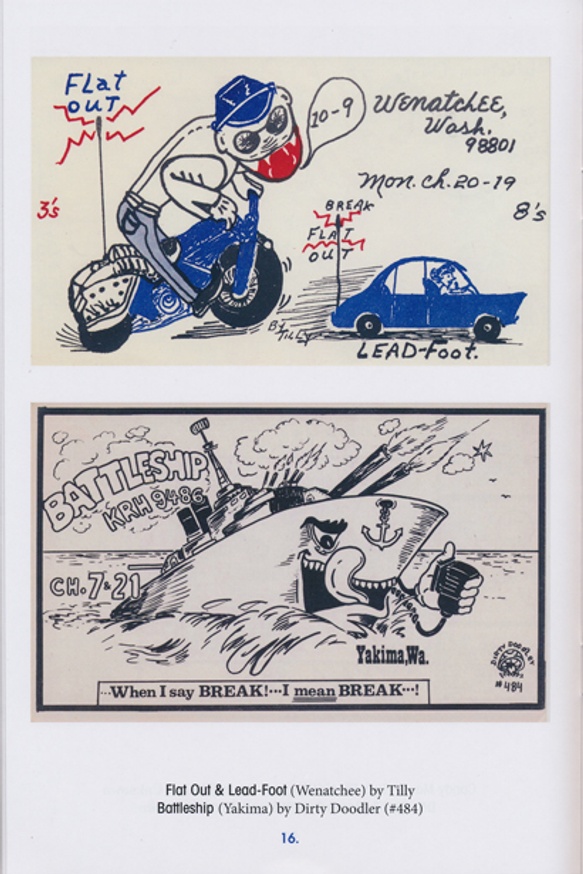 Public Collectors 73s From The Evergreen State Cb Radio Qsl Cards From Washington Printed Matter