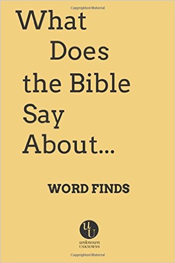 What Does the Bible Say About Word Finds?
