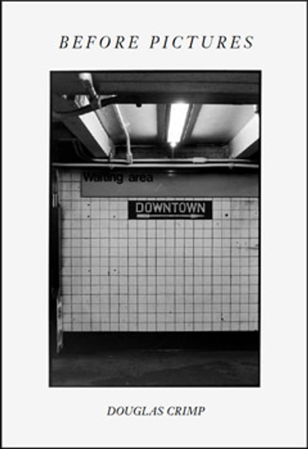 Douglas Crimp: Before Pictures