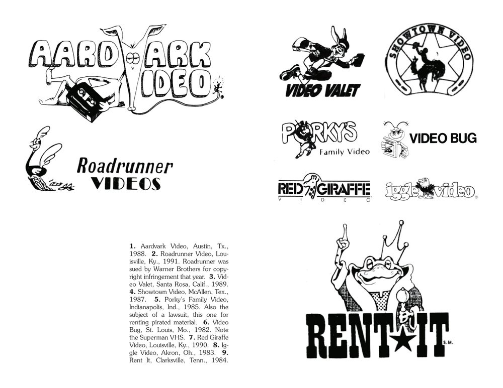 Videoland: A Visual Catalog of American Video Store Logos, 1980-1995 thumbnail 2
