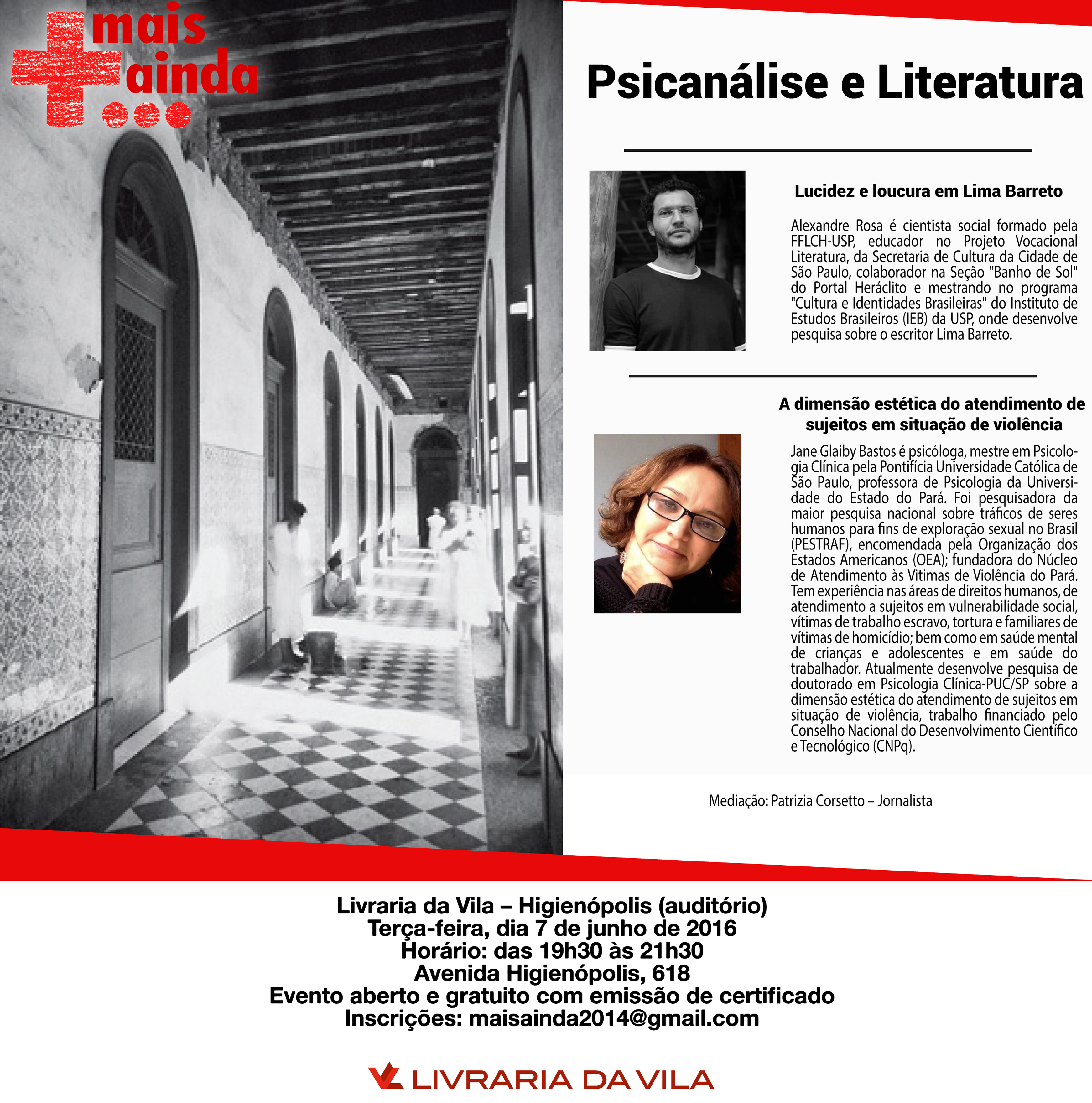 Mais Ainda - Psicanálise e Literatura