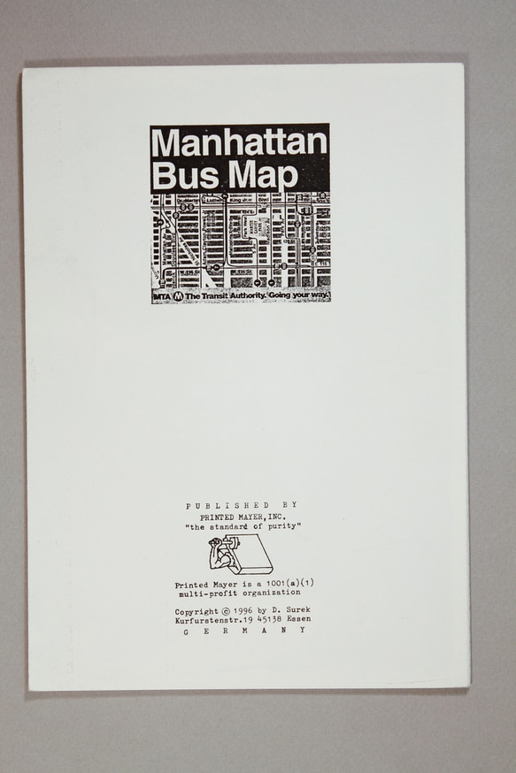 Manhattan Bus Map thumbnail 2