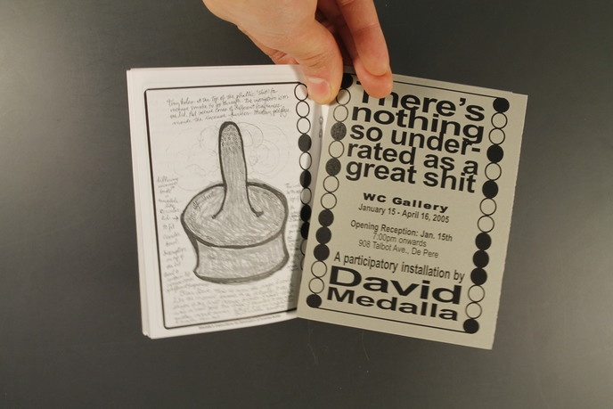 There's Nothing So Underrated as a Great Shit : David Medalla At The WC Gallery thumbnail 3