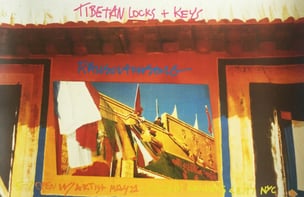 Tibetan Locks & Keys (Leo Castelli Gallery) Poster