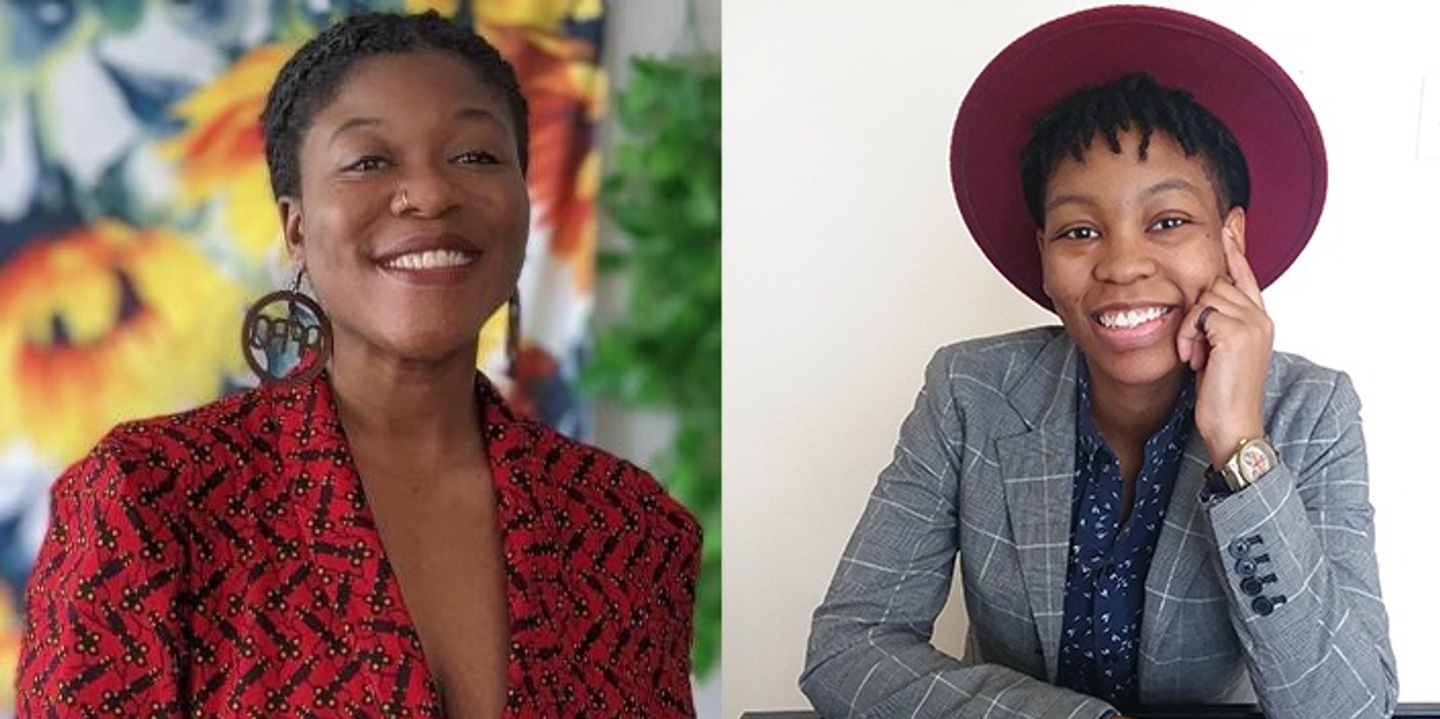 Portraits of two women