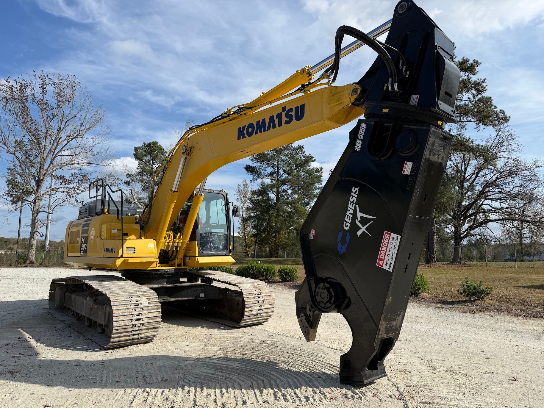 Used 2019 Komatsu PC290 LC-11 w/ Shear For Sale