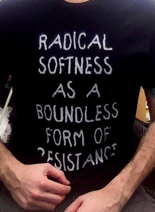 Radical Softness as a Boundless Form of Resistance T-shirt (Extra Large in Black)