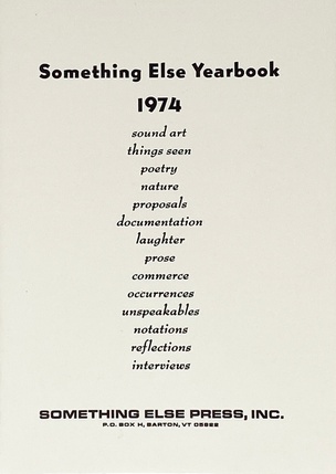 Something Else Yearbook 1974