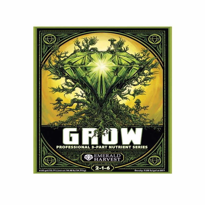 Grow Micro Bloom Professional 3-Part Base Nutrient Series
