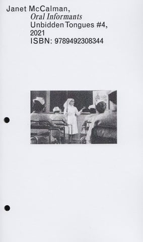 Unbidden Tongues #4: Janet McCalman: Oral Informants