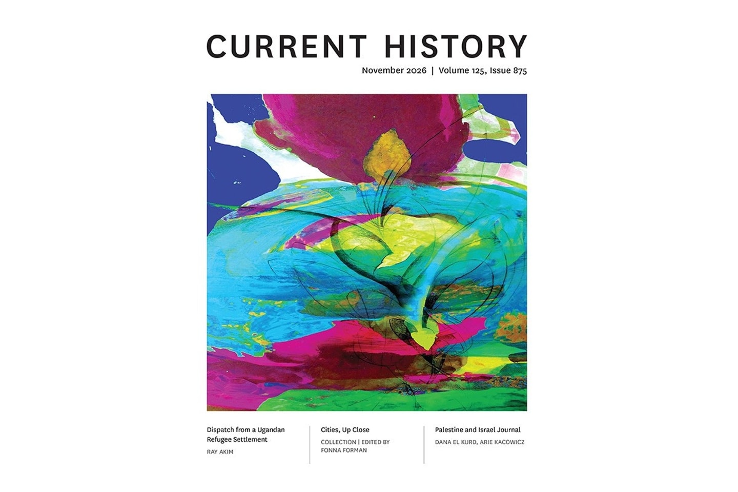 Cover of publication with the title Current History