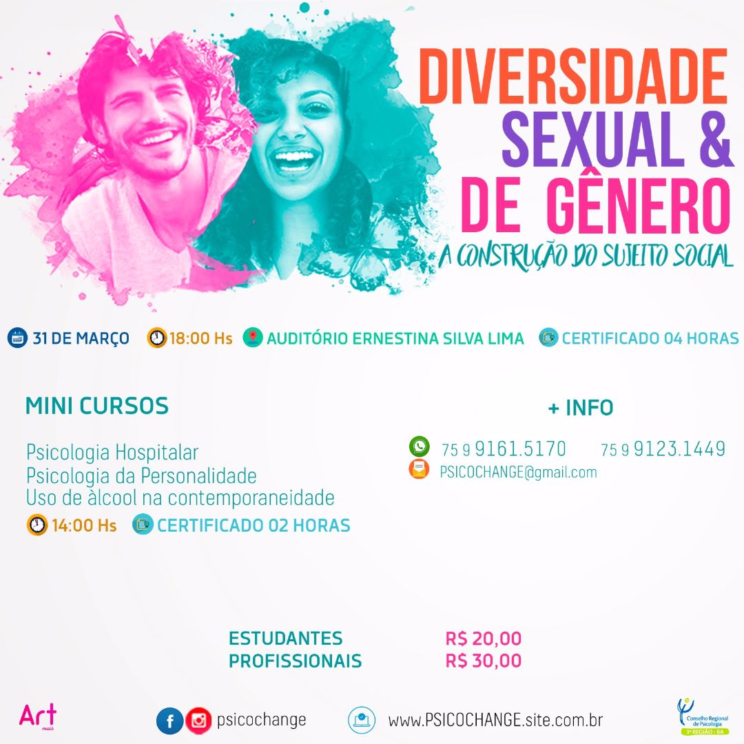 Psicochange: Diversidade Sexual e de gênero