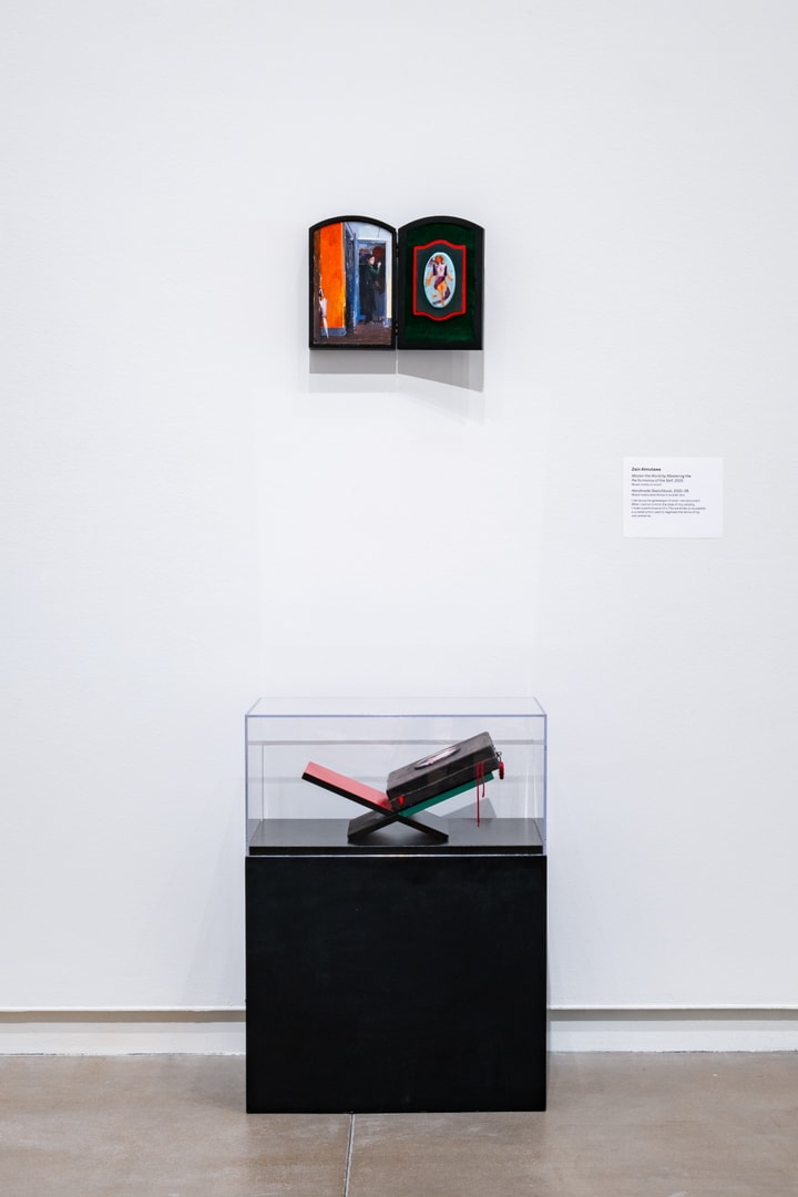 installation view of Apparition exhibition