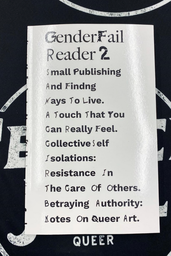 Be Oakley And Noah Lebien Genderfail Reader 2 Printed Matter