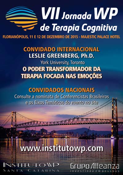 VII Jornada WP de Terapia Cognitiva O Poder Transformador da Terapia Focada nas Emoções