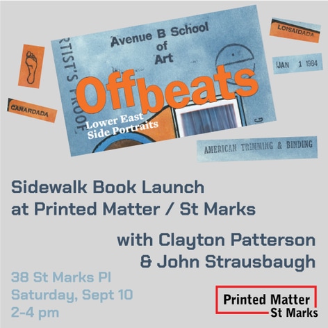 OFFBEATS Sidewalk Book Launch & Signing