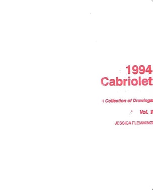 1994 Cabriolet : A Collection of Drawings, Vol. 1