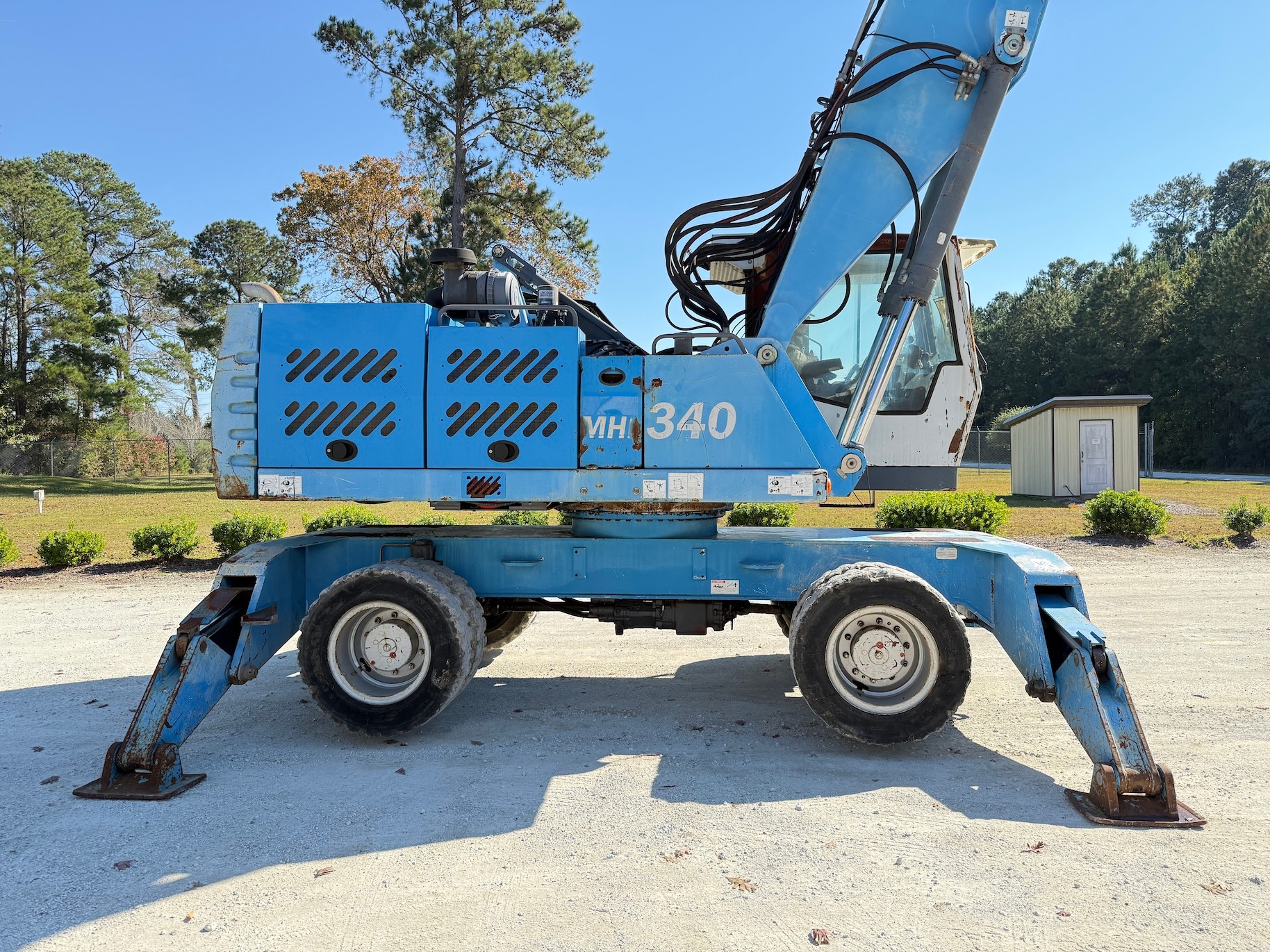 Used 2008 Fuchs MHL340D For Sale