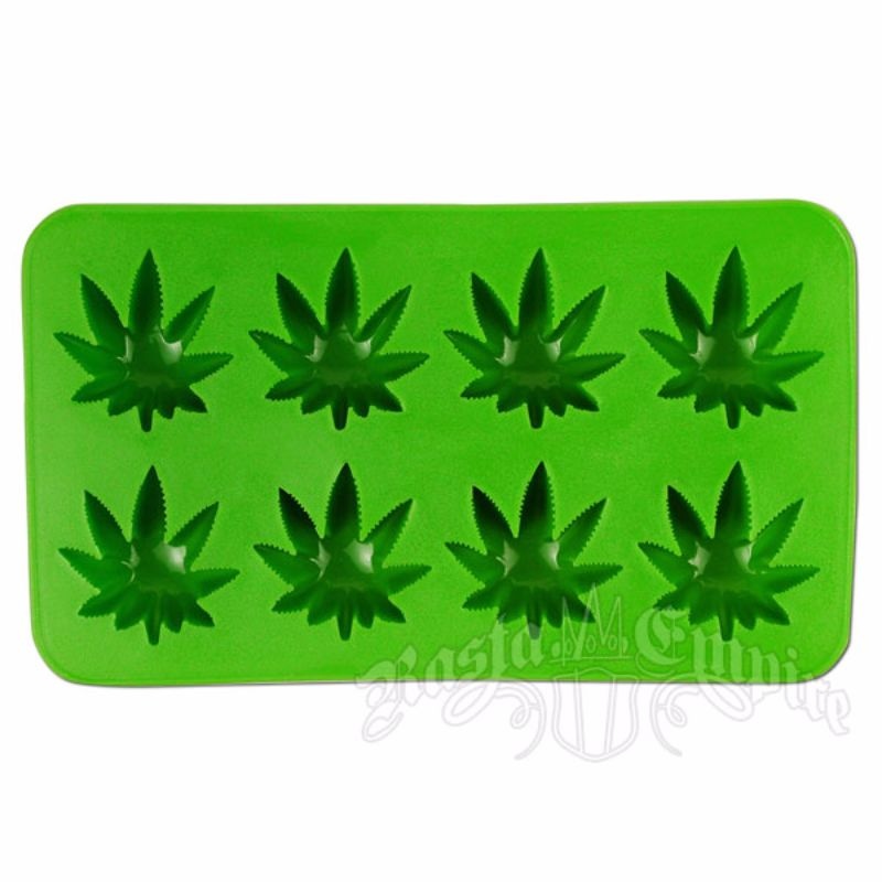 Marijuana Leaf Ice Cube Maker