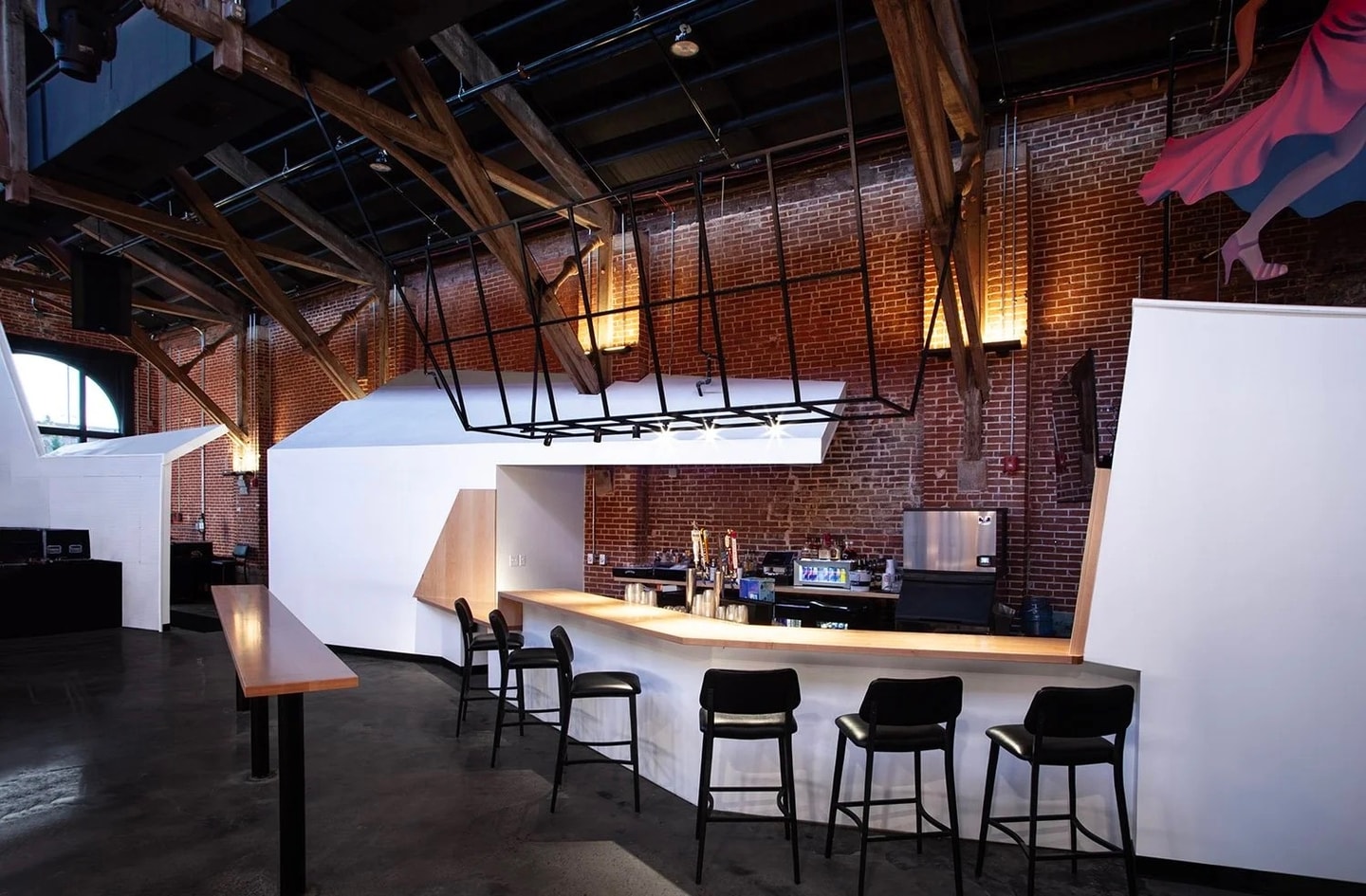 main bar in The Key music venue and restaurant owned by Kranzberg Arts Foundation