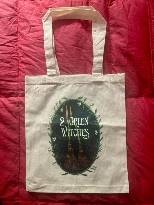 Green Witch Tote