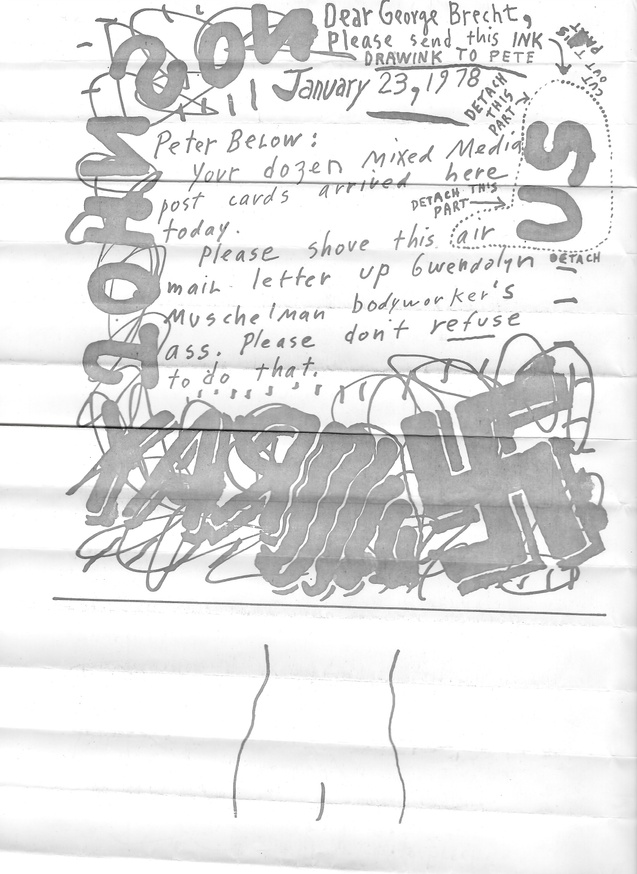 Untitled [Xerox of a Handwritten Letter] thumbnail 1