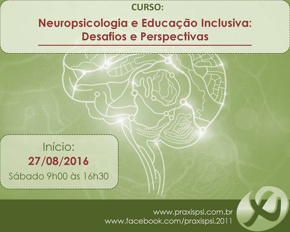 Curso de Neuropsicologia e Educação Inclusiva: desafios e perspectivas