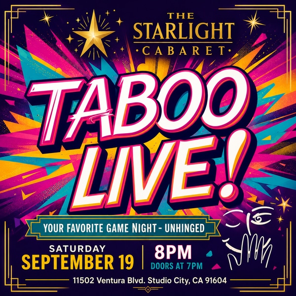 TABOO®️ LIVE!