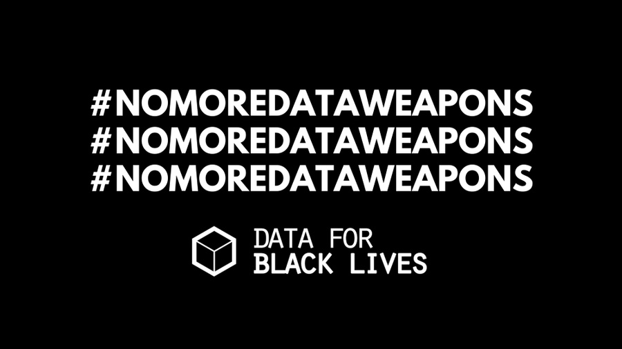 No More Data Weapons Banner #NOMOREDATAWEAPONS