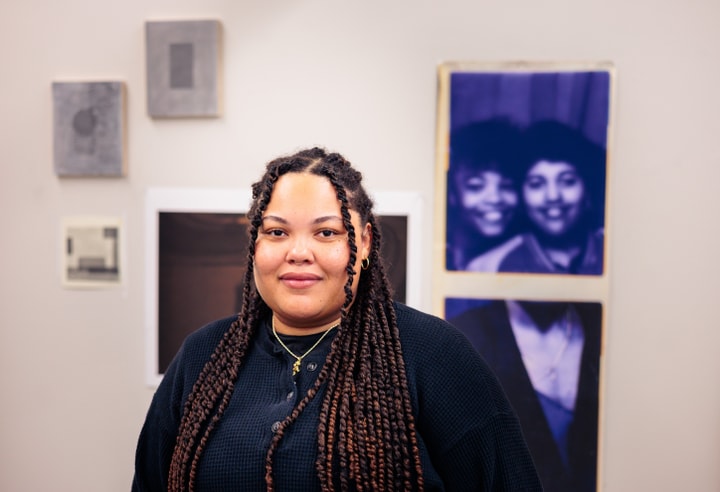 portrait of Brittni Mosby in studio