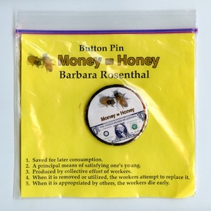 Button Pin Page : Money = Honey