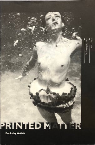 Printed Matter 1987 Fall Catalog