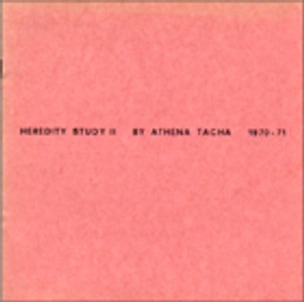 Heredity Study II 1970-71