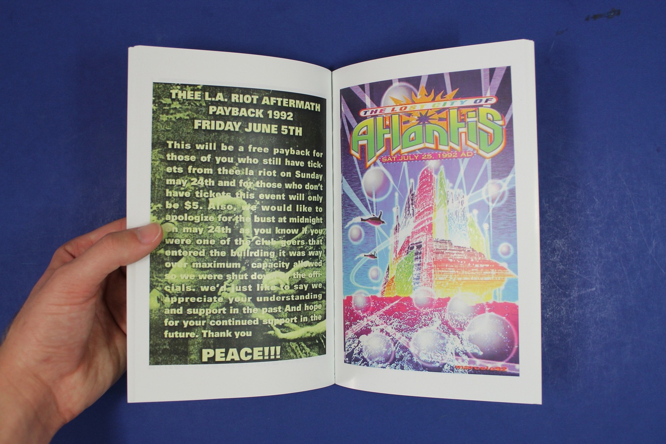 Los Angeles Rave Flyers 1991-1994 - Printed Matter