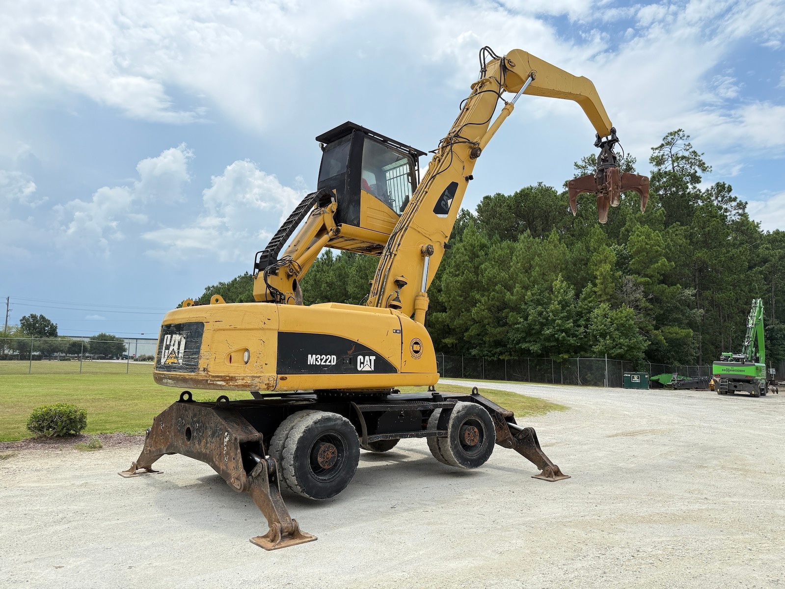 Used 2007 Caterpillar M322D MH For Sale