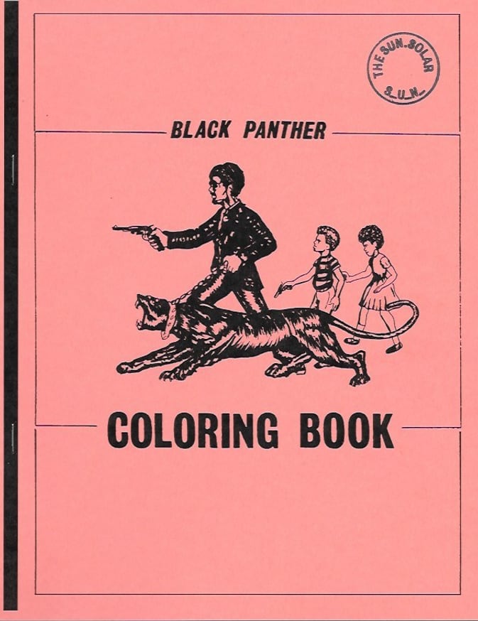 Black Panther Coloring Book - Printed Matter