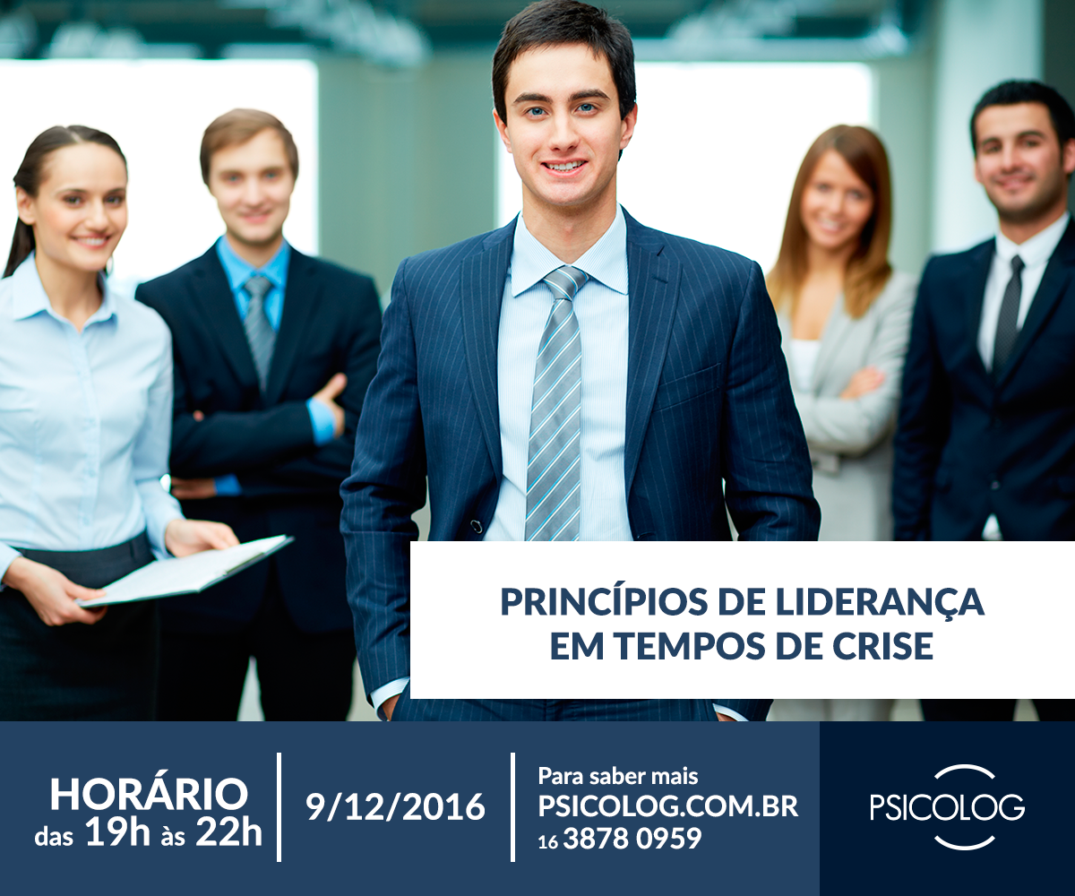 Princípios de liderança em tempos de crise