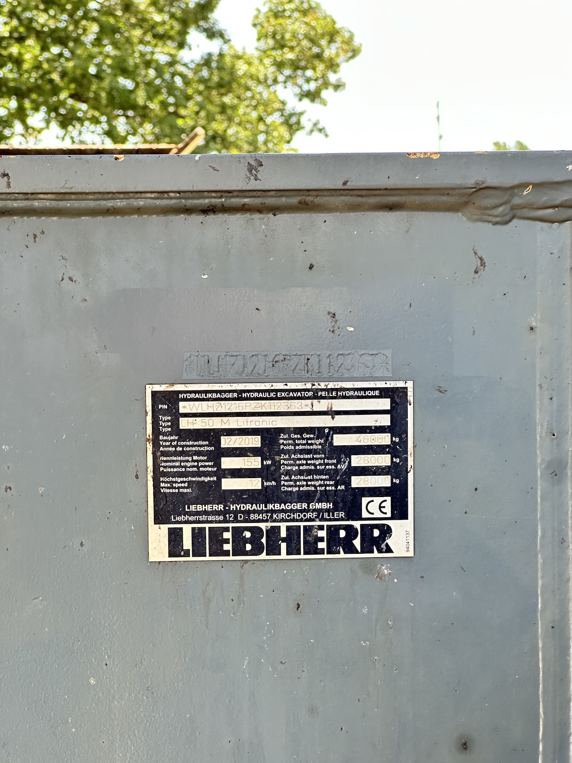 2019 Liebherr LH50M