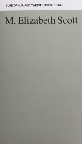 Blue Dahlia and Twelve Other Poems