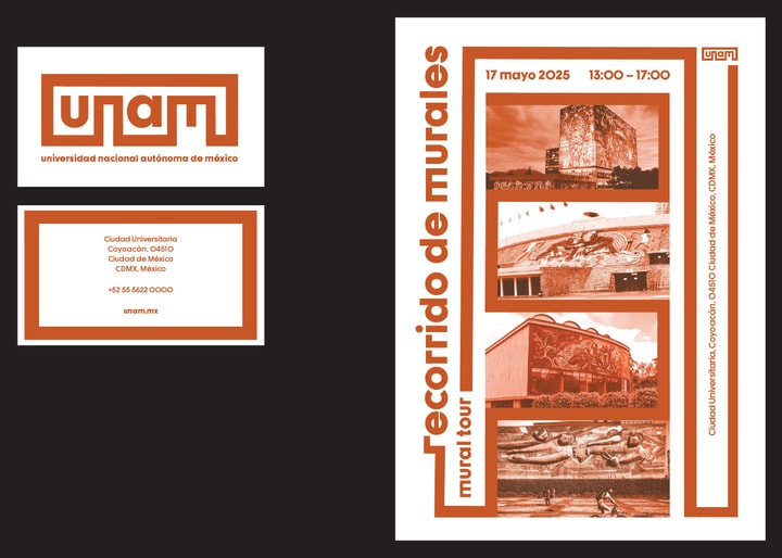 Visual branding identity for the universidad nacional autónoma de méxico