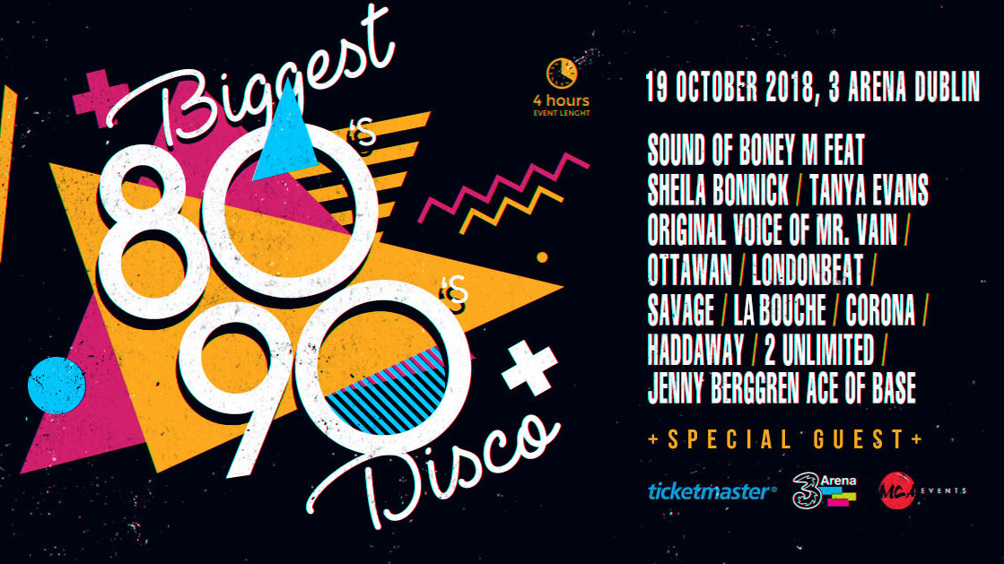 Biggest 80s 90s disco - SponsorMyEvent