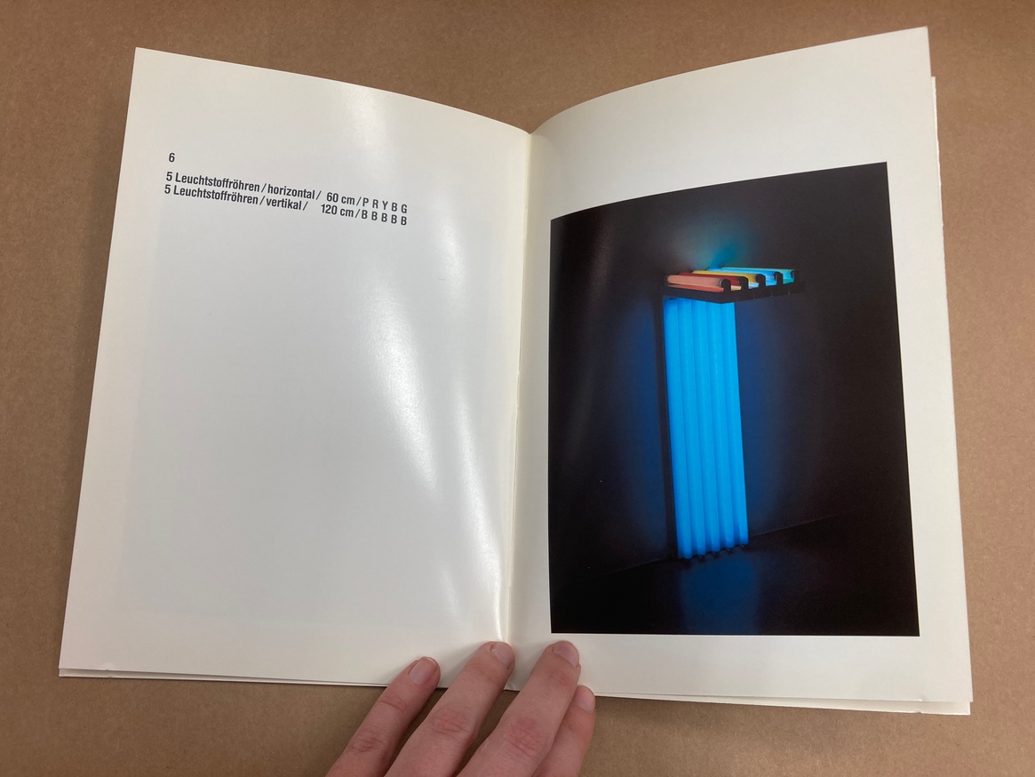 Dan Flavin: untitled (for Otto Freundlich) 1990 - themes and variations thumbnail 6