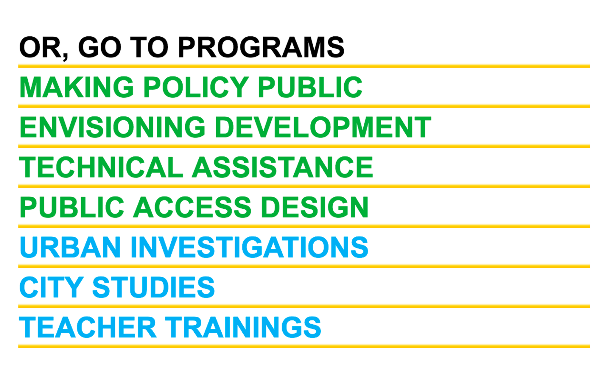 Center for Urban Pedagogy Linked by Air