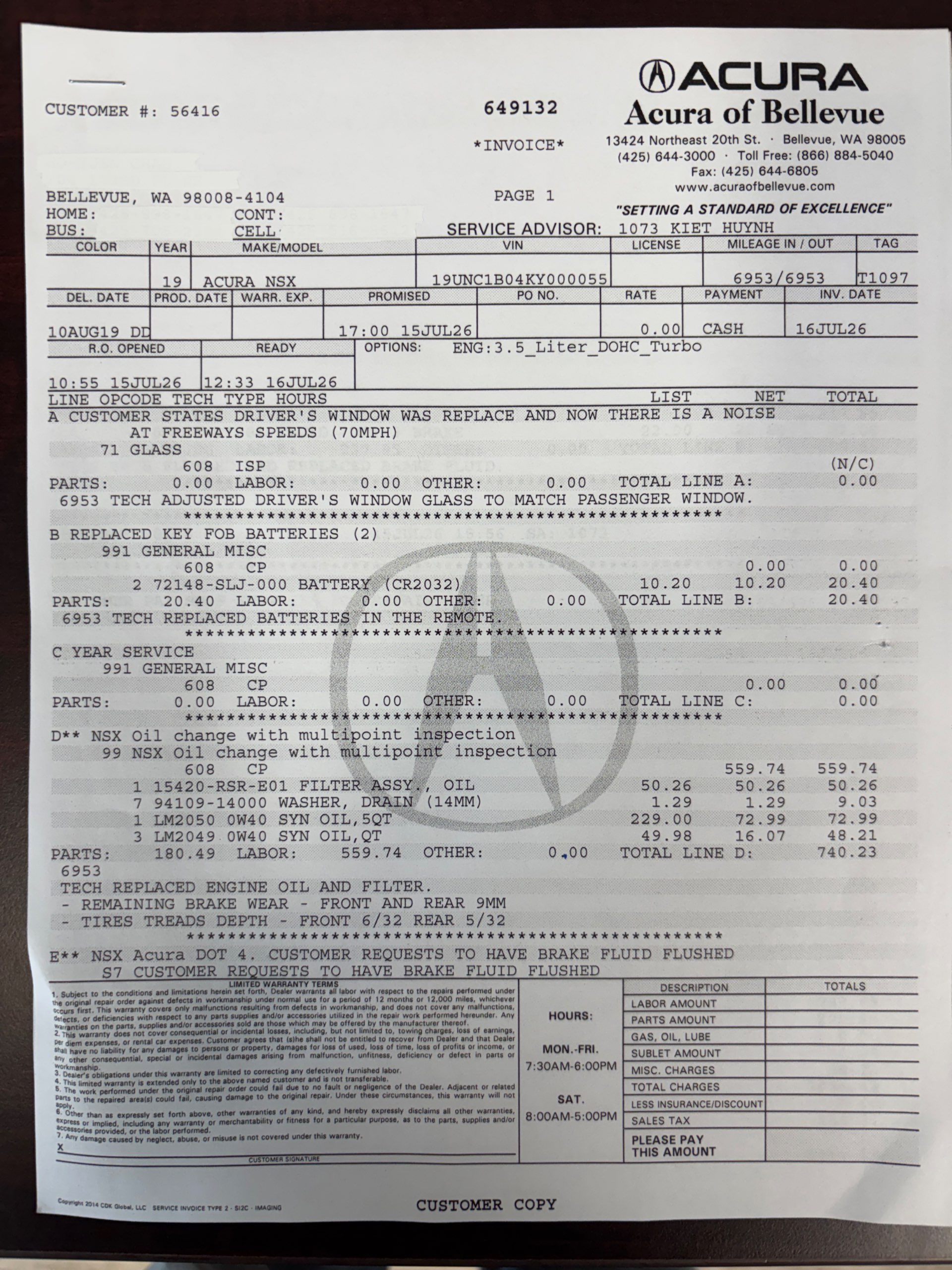 2019 Acura NSX Base - Photo 71