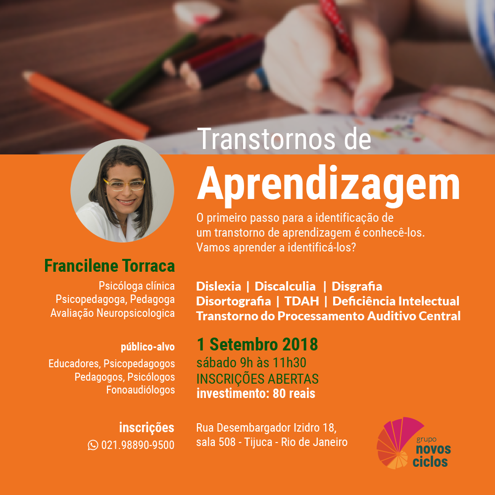 Aula Introdutória: Transtornos de Aprendizagem
