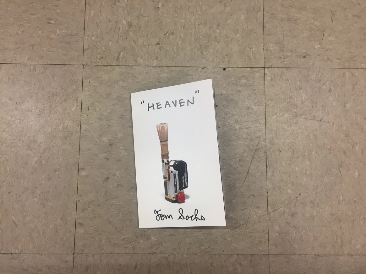 Tom Sachs - Heaven Zine - Printed Matter